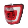 Tail Light Assemblies Ford Escape 2008 2009 2010 2011 2012 Driver And Passenger Side Pair Clear Red Lens Replacement For