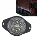 Newsmarts Side Marker Clearance Lights Round Light Winding Lamp For Car Bus Truck Trailer Lorry Tractor Camper Motorhome Pickup