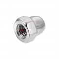 Uxcell Acorn Hex Cap Nuts 30pcs M4 Dome 304 Stainless Steel Hexagon Decorative Nut For Screws Bolts Silver Tone