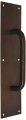 107 X 70c 10b Bronze Pull Plate 16 In Height 4 Width 8 Center To Handle 3 Diameter Satin Oxidized Oil Rubbed Finish 