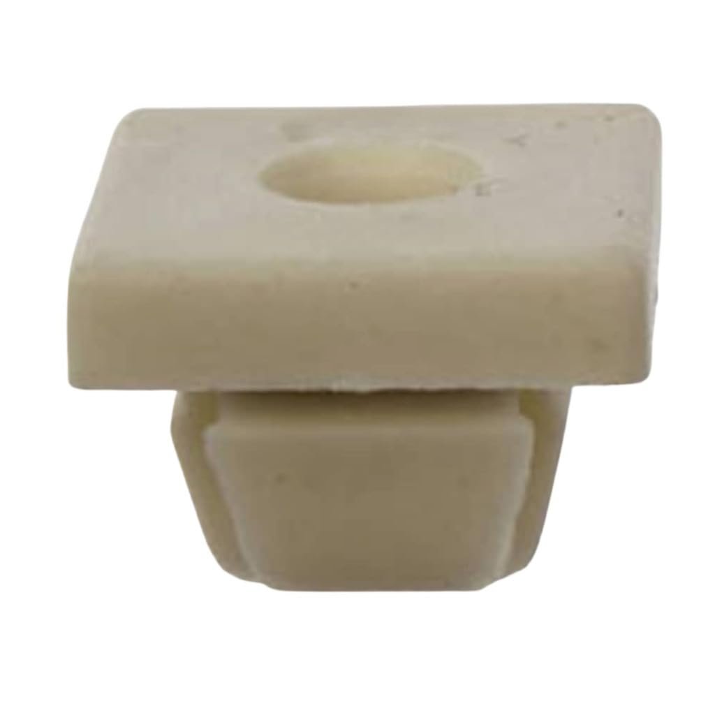 License Plate Retainer Nuts Nylon White Coarse Thread Alx-pau-rb-848-014-cl360a50 33 Piece Set For Front Vehicle Specific Fit