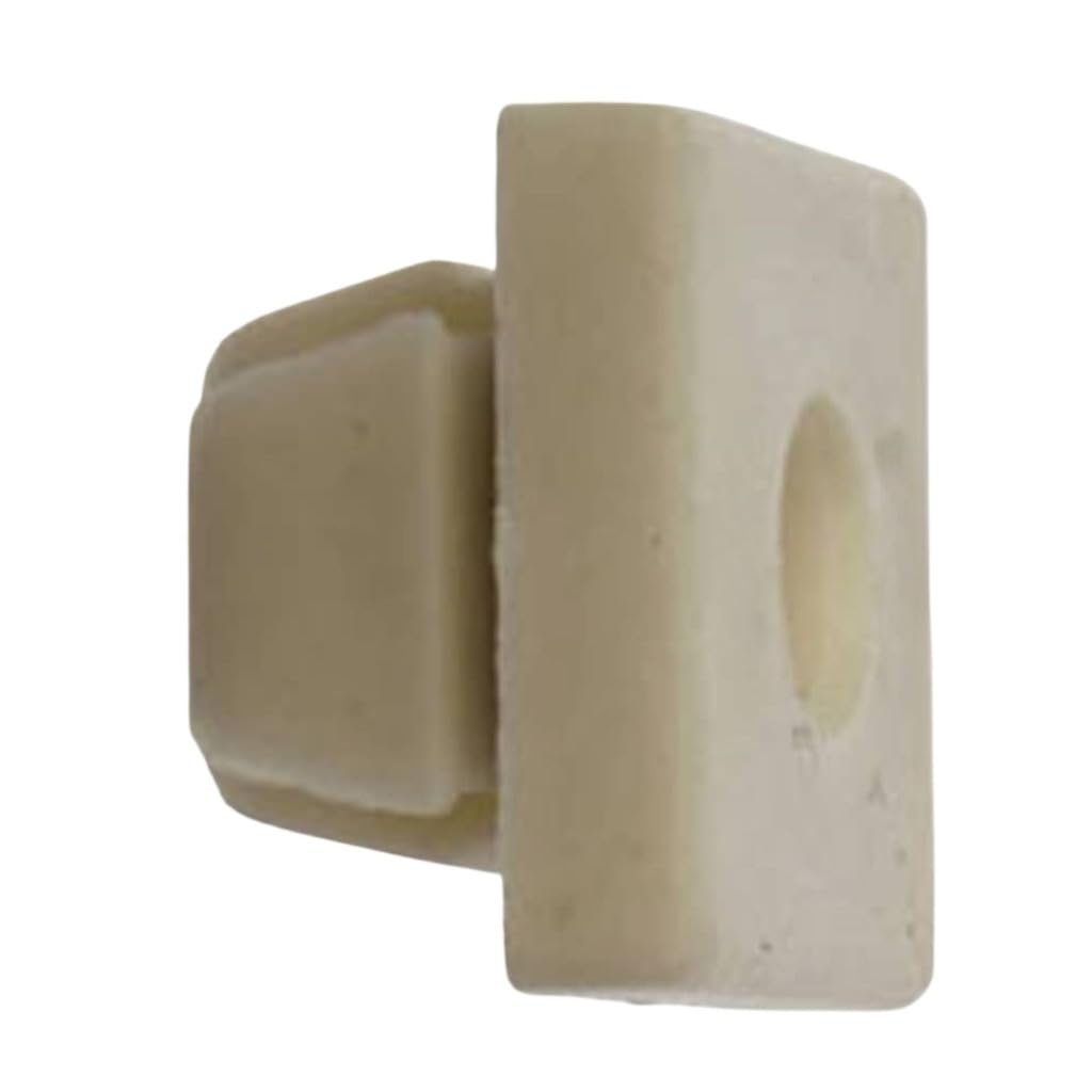 License Plate Retainer Nuts Nylon White Coarse Thread Alx-pau-rb-848-014-cl360a50 33 Piece Set For Front Vehicle Specific Fit