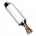 Motorcycle Exhaust Pipe 40mm Interface Aluminum Alloy Silencer For 70-150cc Modifi Cation Bicycle Pit Trail Dirt Bike Scooter 