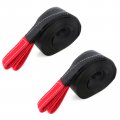Ocpty Heavy Duty 3 14000lbs Capacity Tow Strap 30 Ft Winch Sling Off-road Atv Snatch Vehicle Recovery 2pc