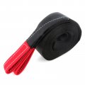 Ocpty Heavy Duty 3 14000lbs Capacity Tow Strap 30 Ft Winch Sling Off-road Atv Snatch Vehicle Recovery 2pc