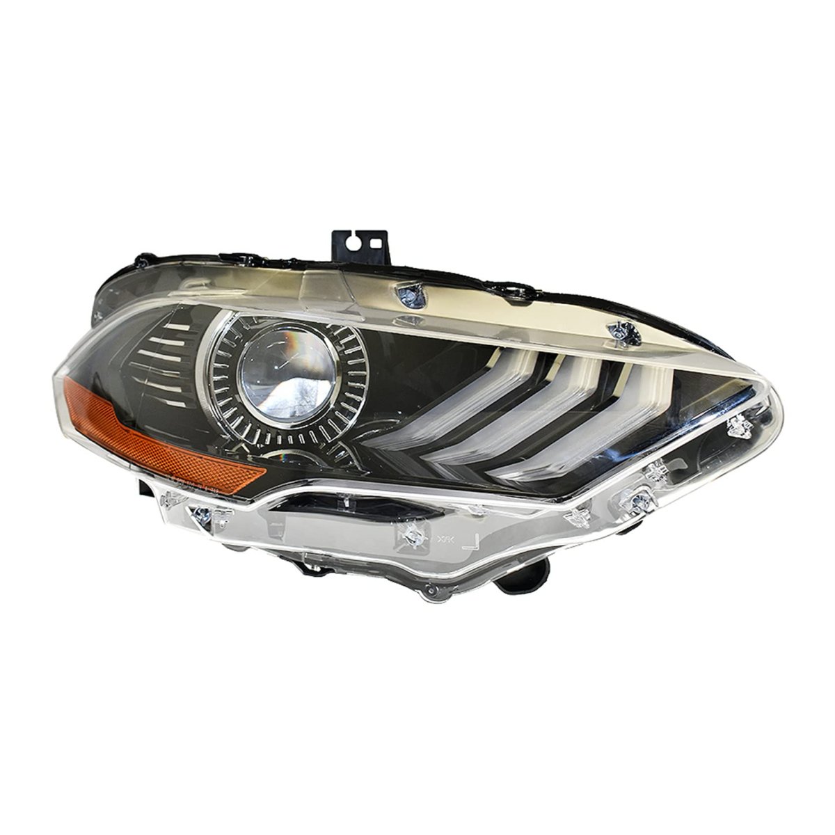 Fo2503369 Rh Headlight Assembly With Drl Replacement For 2018-2020 Mustang Projector Headlights Jr3z13008a