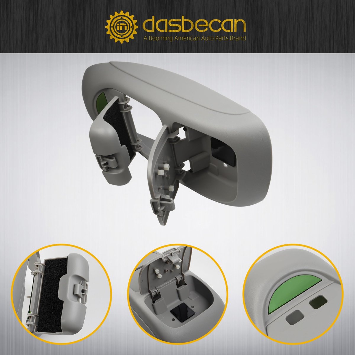 Overhead Console Assembly W O Sunroof For 2002 2003 2004 Ford F250 F350 F450 F550 Super Duty Replaces 2c3z25519a70aac