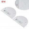 Fsfy E14 2pcs Zig Zag Needle Throat Plate Professional Sewing Machine Heavy Duty Accessories For Brother Singer Industrial