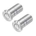 2pcs 10mm 0 39 Door Latch Dust Protector 304 Stainless Steel Dust-proof Security Sliding Lock Inserts Barrel Bolt Accessories 