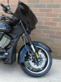 Hdbubalus Front Fork Leg Reflector Cover Fit For Victory Judge Hammer-s Hard-ball Vision-tour High-ball Jackpot 1 Pair Yellow