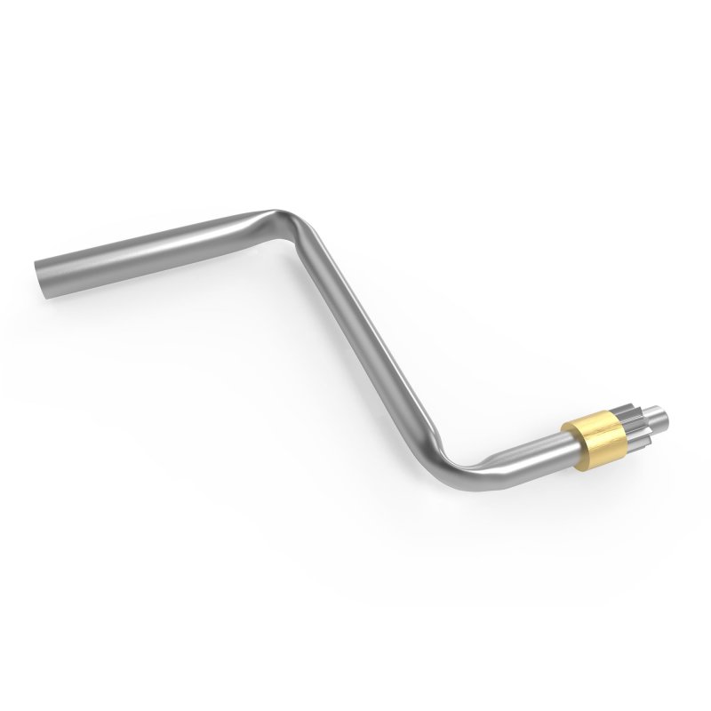 Jetuplusllc Truck Camper Crank Handle For Slide-in Campers With 10-tooth Gear On The End