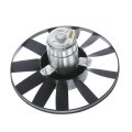 A-premium Engine Radiator Cooling Fan Assembly Compatible With Volkswagen Cabrio 1995-2002 Golf Jetta 1993-1998 Replace