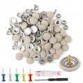 Teckeen 60pcs Car Roof Headliner Repair Auto Snap Rivets Retainer For Interior Ceiling Cloth Fixing With Installation Tool