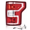 G-plus Tail Light Assembly Rear Lamp Compatible With Ford F150 2018 2019 2020 W Bulbs Wiring Harness Replace Jl3z-13404-h Luces 