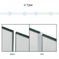 U Type Frameless Shower Door Bottom Seal For 1 2 Inch Glass 9 8 Ft Length
