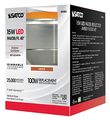 Satco S9483 Par38 Led Amber 40 Beam Spread Medium Base Light Bulb 15w