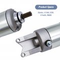 Hoypeyfiy 21163-1328 Motorcycle Starter Set Smu0278 41054082 Motor With Relay Replacement For Kawasaki Kvf 360 Prairie