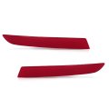 Pair Rear Bumper Reflector For Bmw 528i 535d 535i 550i Activehybrid 5 Base 2014-2016 Models W O M Package Lh Driver Rh 
