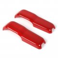 Topteng Car 2pcs Hood Hinge Cover Decoration Stickers Trim Fits For Jeep Wrangler Jl Jt 2018 2019
