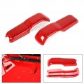 Topteng Car 2pcs Hood Hinge Cover Decoration Stickers Trim Fits For Jeep Wrangler Jl Jt 2018 2019