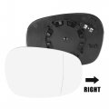 X Autohaux Car Rearview Mirror Glass Replacement With Backing Plate Heated Right Passenger Side For Bmw 135i 335i 328i 335d