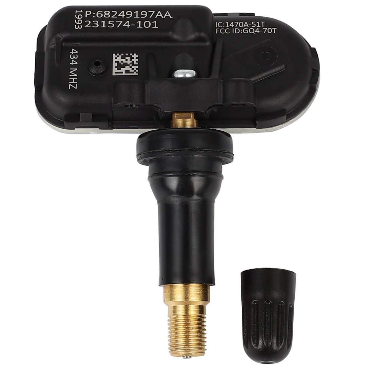 Tpms Sensor 433mhz 68249197aa For Ram 1500 2014 2022 Fits Jeep Cherokee And Classic 2500 3500 4500 5500 Replace 68249200aa