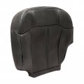 Secosautoparts Passenger Side Bottom Top Lean Back Leather Replacement Seat Cover Dark Gray Fit For Chevy Silverado Tahoe