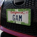 The Riddler Logo License Plate Tag Frame
