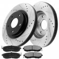 Motorbymotor Rear Brakes And Rotors Kit For Chevy Silverado Suburban Avalanche 1500 Tahoe Gmc Sierra Cadillac Escalade 330mm 