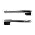 Exterior Door Handles Pair For Ford F-53 Motorhome Chassis 1990 1991 Front Driver And Passenger Side Chrome Finish Fo1311104 