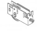 Stb Sliding Glass Door Roller Flat Steel Wheel 1 Diameter 17 32 Wide Housing 