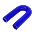 1 Pcs 25mm 0 98 Id 150mm 5 91 Length 180 Degrees Blue Car Silicone Hose Coolant Universal 