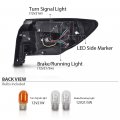 G-plus Tail Light W Bulbs Compatible With Chevy Traverse 2013-2017 Left Driver Side Outer 84266019 23301756 Gm2804112 Clear