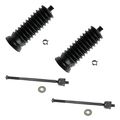 Front Inner Tie Rod Rack Bellow Boot Kit Set For Subaru Outback Legacy Impreza