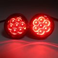 Httmt- Red Rear Led Running Brake Turn Signal Light Indicator For H-d Xl883 1200 Fxd Fxdb Fxdc
