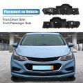 X Autohaux 1 Pair Front Bumper Mounting Support Bracket For Chevrolet Malibu 2013-2015 No 22986140 22986141 Left Right Side