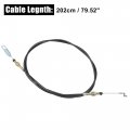Uxcell 1pcs Gear Shifter Transmission Control Shift Cable For Brister S Cw-11 Cw-413 Cw-265 Subaru Engine