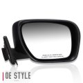 Ma1321213 Factory Style Passenger Right Side Mirror Manual Folding Power Adjust Heated Glass Turn Signal Compatible With Mazda