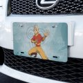 Avatar The Last Airbender Aang Novelty Metal Vanity License Plate Uv And Water Resistant Aluminum Fits North American Plates 6 