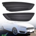 Fog Light Covers For Focus S Se 2015 2018 Models 1 Pair Black Abs Plastic Lower Bumper Grilles Left And Right Side Replacement 