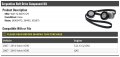 Serpentine Belt Drive Component Kit Compatible With 2007-2014 Volvo Xc90 3 2l 6-cylinder Gas