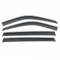 Vesul Compatible With 2020-2024 Toyota Highlander L Le Xle Xse Limited Platinum Hybrid Tape Clip On Window Wind Deflector Rain
