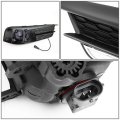 Auto Dynasty Compatible With Honda Civic Sedan Coupe Pair Of Bumper Driving Led Drl Fog Lights Switch Chrome Lens
