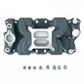 Dm-3602-bk Dual Plane Intake Manifold Air Gap For 1957 1958-1995 Sbc Small Block Chevy 350 400 