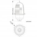 Aviation Obstruction Light Protection Impact Resistant High Strength Warning Beacon For Marine Ac110v Constant On
