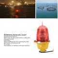 Aviation Obstruction Light Protection Impact Resistant High Strength Warning Beacon For Marine Ac110v Constant On