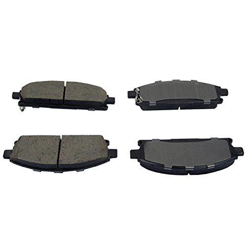 089-1691 Rear Brake Pad Vehicle Specific Fit For Maximum Durability And Precision