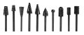 Se Alloy Steel Wood Rasps 10 Pc Ra8112
