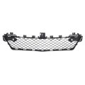 Front Center Lower Bumper Grille For Mercedes Benz C250 C350 2012 2013 2014 2015 Coupe Sedan Textured Black Plastic With 