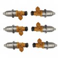 New 6 Pack Fuel Injectors 60v-13761-00-00 Fits 2003 Yamaha Vz225tlrb Vmax Hpdi E7t25080 1465a011